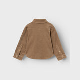 Lil'Atelier Sepia Tint Obert Corduroy Shirt