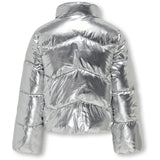 kids ONLY Silver Pearl Puffer Jacket 3