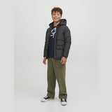 Jack & Jones Junior Black Cospeed Puffer Jacket 8