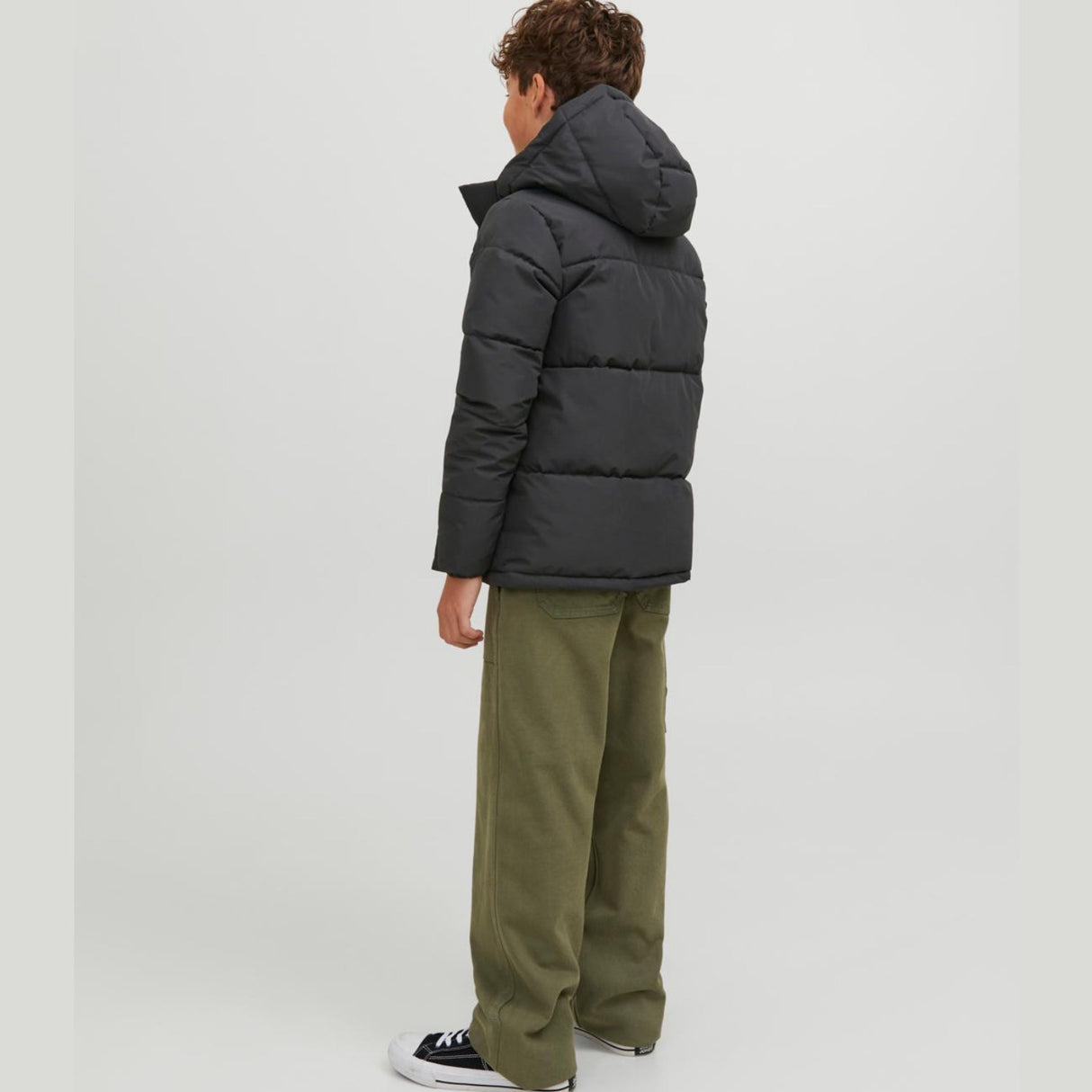 Jack & Jones Junior Black Cospeed Puffer Jacket 9