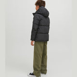 Jack & Jones Junior Black Cospeed Puffer Jacket 9