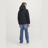 Jack & Jones Junior Black Eotto Puffer Jacket 7