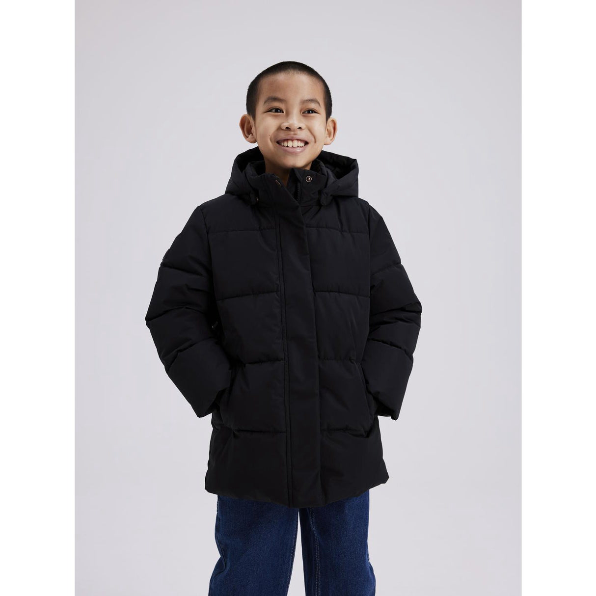 Name It Black Medow03 Jacket Solid Fo Noos