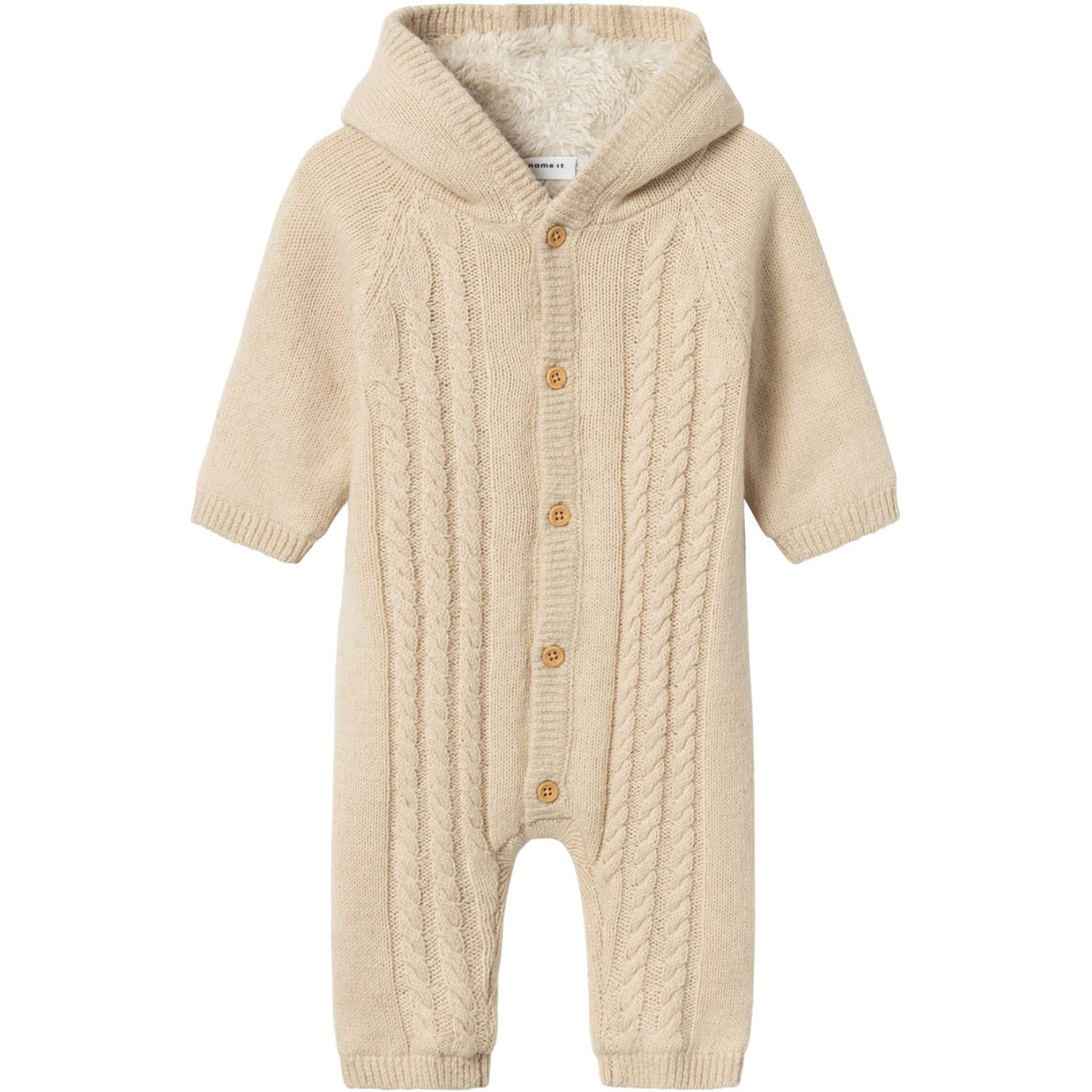 Name It Summer Sand Osuit Knit Sleepsuit