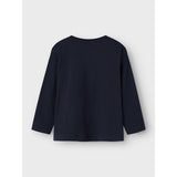 Name It Dark Sapphire Fox Veen Blouse