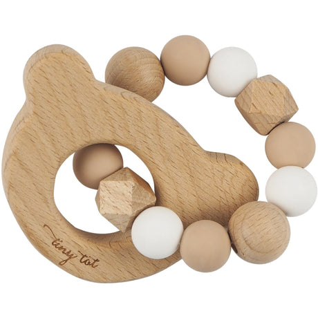 Tiny Tot Rattle Nordic Love Teddy Sne + Havre