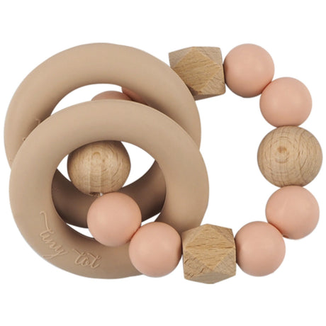 Tiny Tot Rattle Nordic Love Fersken