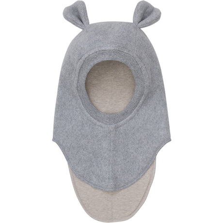 Huttelihut Light Grey Melange Balaclava Limited Luksusbaby