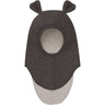 Huttelihut Brown Melange Balaclava Limited Luksusbaby