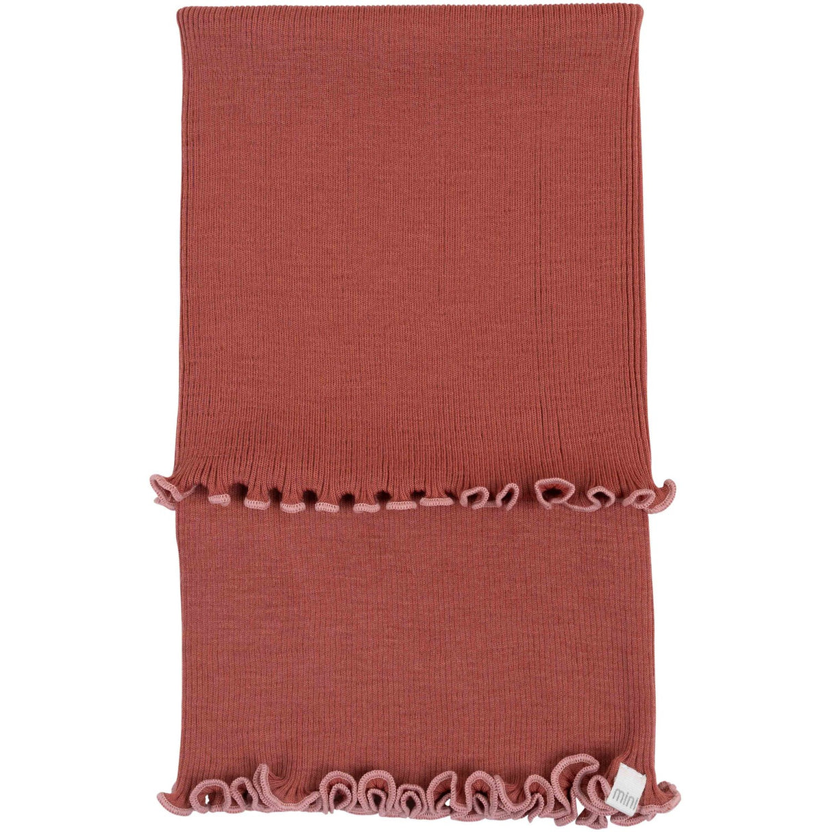 Minimalisma Autumn Blush with Cloudberry contrast Aha Neck Warmer