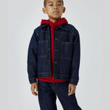 Name It Dark Blue Denim Unwashed Reese Denim Jacket