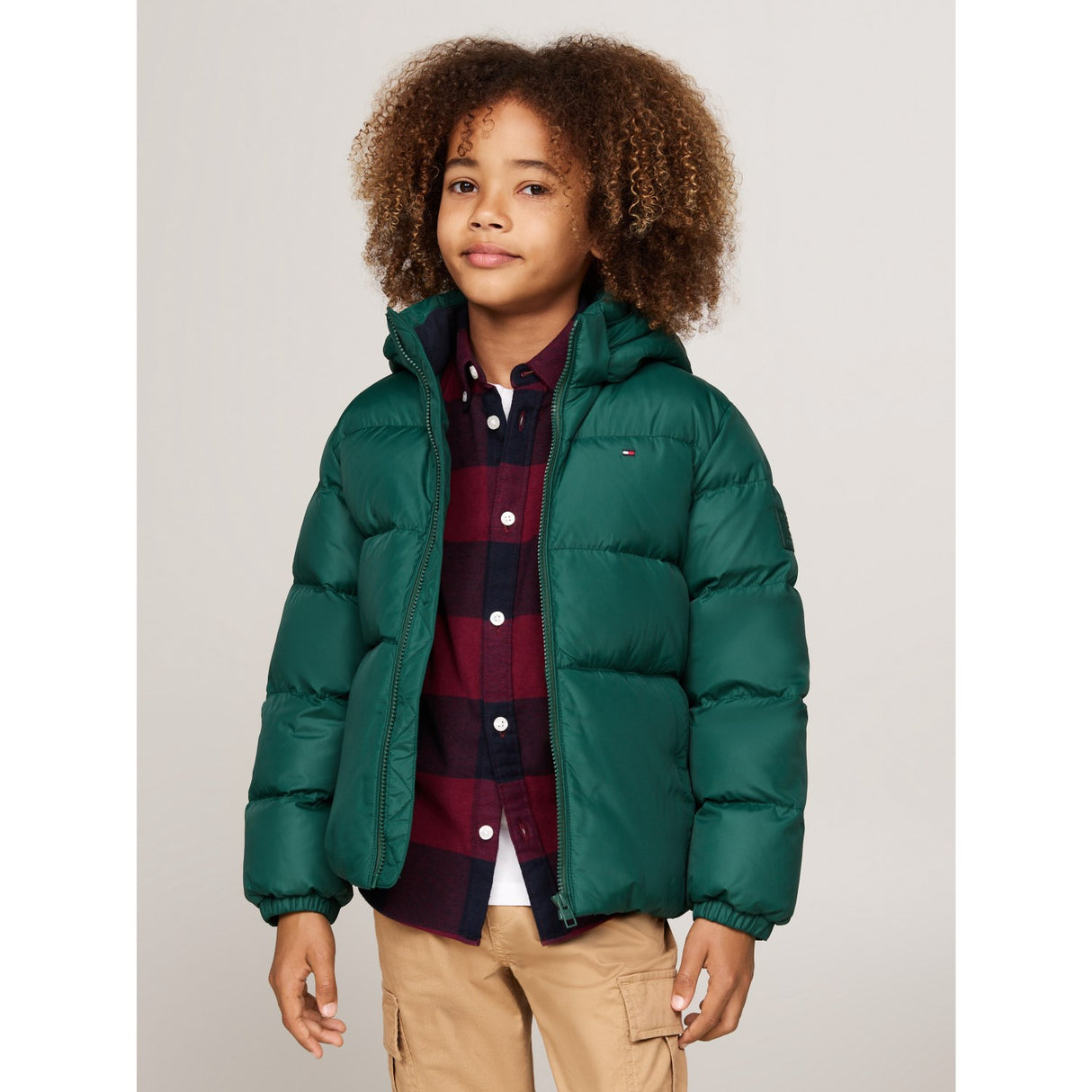 Tommy Hilfiger Ornamental Green Essential Down Jacket