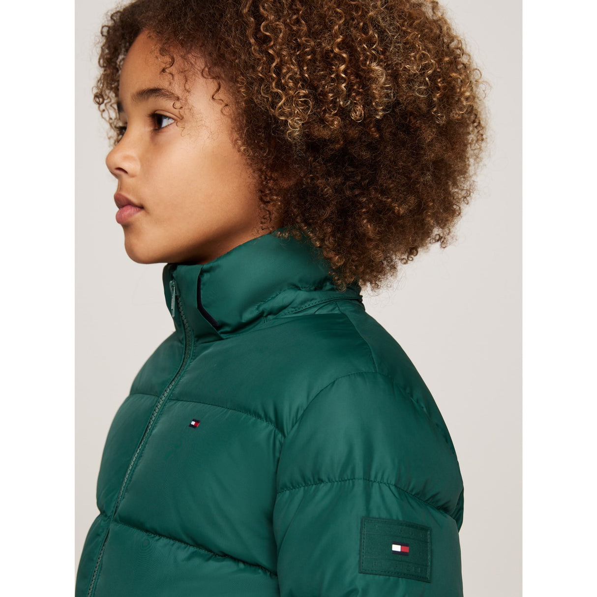 Tommy Hilfiger Ornamental Green Essential Down Jacket