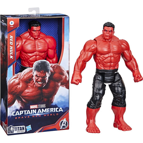 Marvel Avengers Brave New World Titan Deluxe Red Hulk 30 Cm