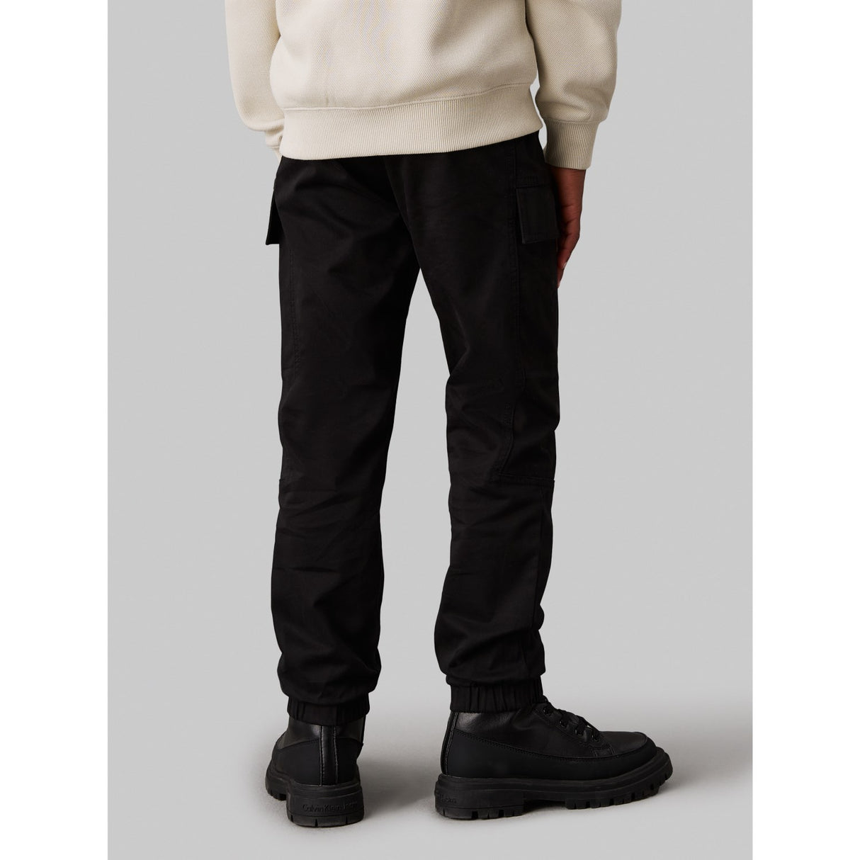 Calvin Klein Ck Black Essential Woven Cargo Pants 3