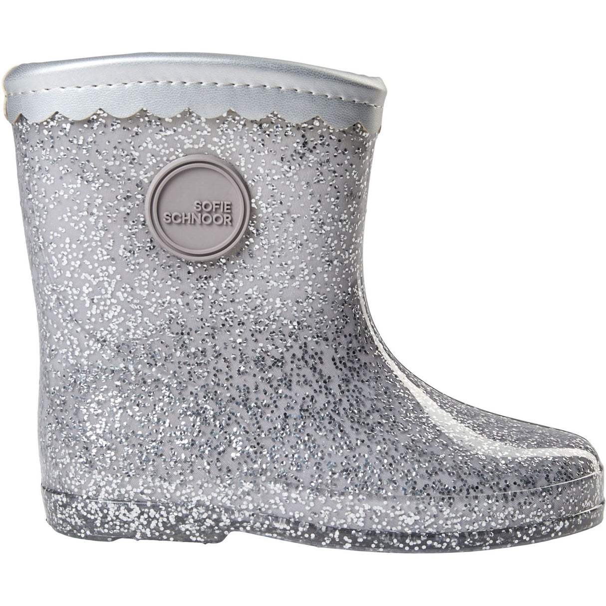 Sofie Schnoor Silver Rubber Boots