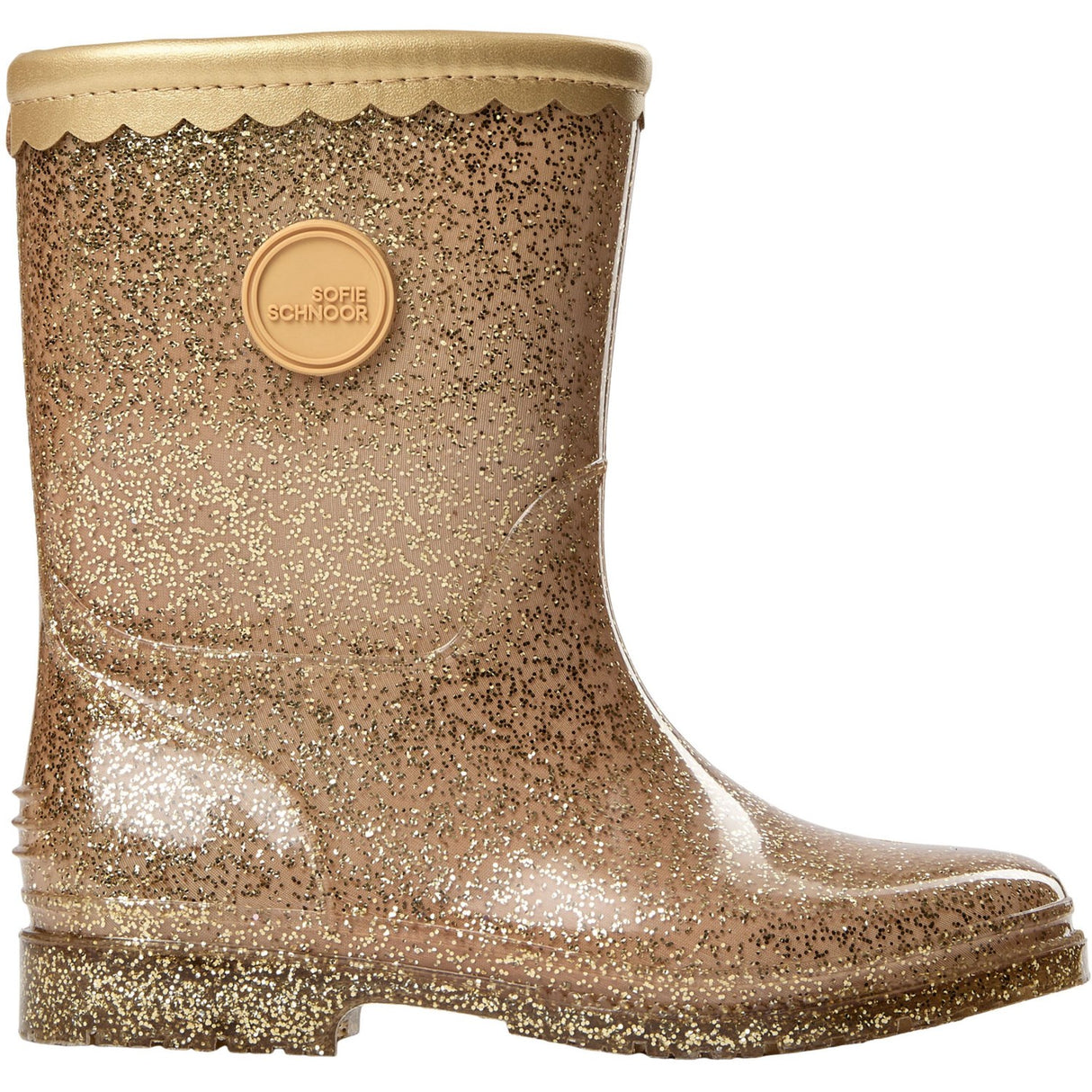 Sofie Schnoor Champagne Rubber Boots