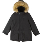 Reima Black Reimatec Winter Jacket Ajaton