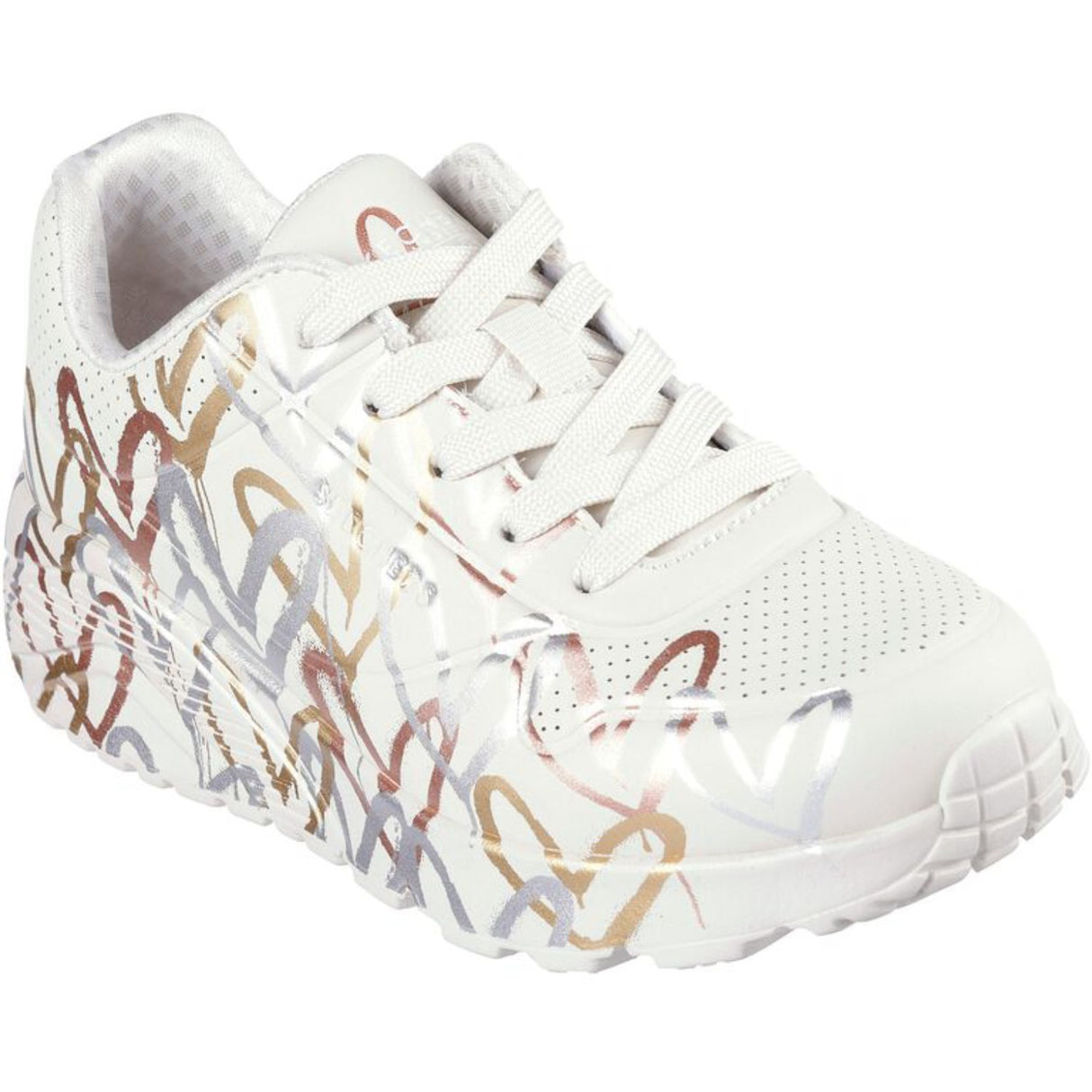 Skechers Uno Lite - Metallic Love Sneakers