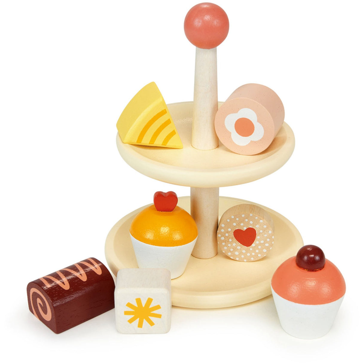 Mentari Wooden Cake Stand