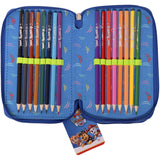 Euromic Paw Patrol Double Decker Pencil Case with Filling