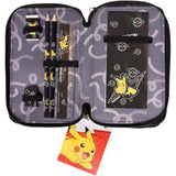 Euromic Pokémon Neon Double Cover Pencil Case with Filling