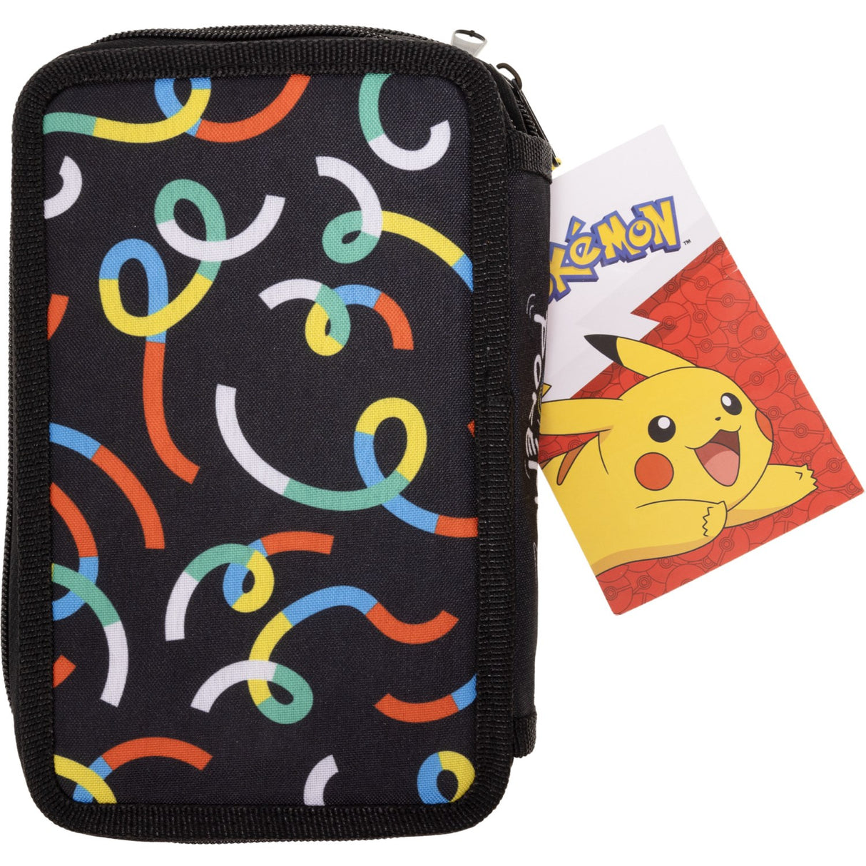 Euromic Pokémon Neon Double Cover Pencil Case with Filling