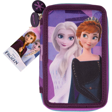 Euromic Frozen Filled Double Pencil Case