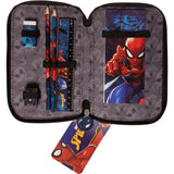 Euromic Spiderman Stuffed Pencil Case, 2 Compartments