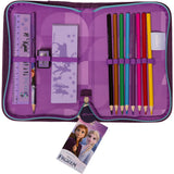 Euromic Frozen Filled Pencil Case, 1 Compartment