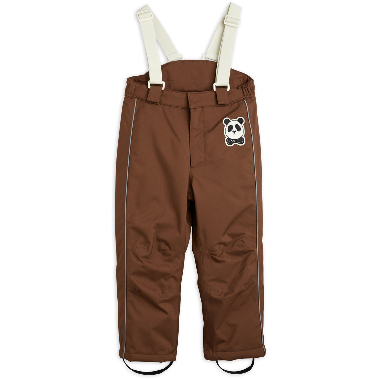 Mini Rodini Brown Panda Soft Ski Pants