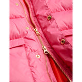 Mini Rodini Pink Heavy Hooded Puffer Jacket