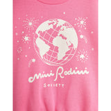 Mini Rodini Pink Mini Rodini Society Sp Sweatshirt