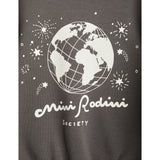 Mini Rodini Grey Mini Rodini Society Sp Sweatshirt