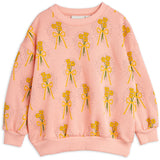 Mini Rodini Pink Winter Flowers Aop Sweatshirt