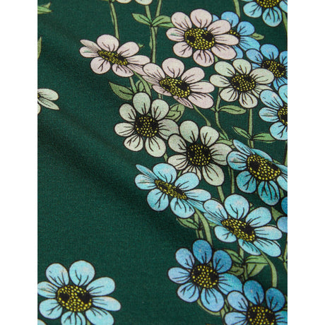 Mini Rodini Green Daisys Aop Leggings 2