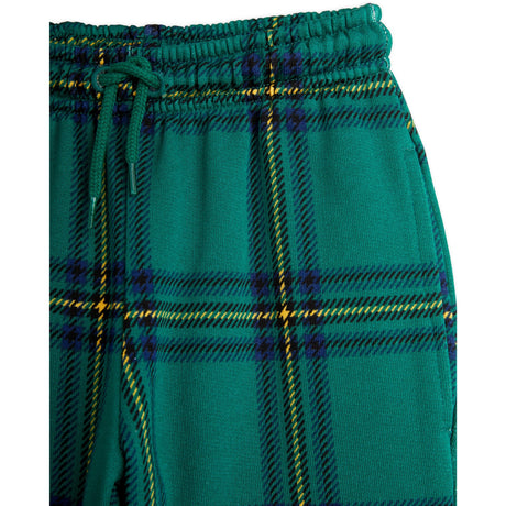 Mini Rodini Green Check Aop Sweatpants 2