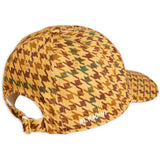 Mini Rodini Beige DAnd Houndstooth Aop Soft Cap