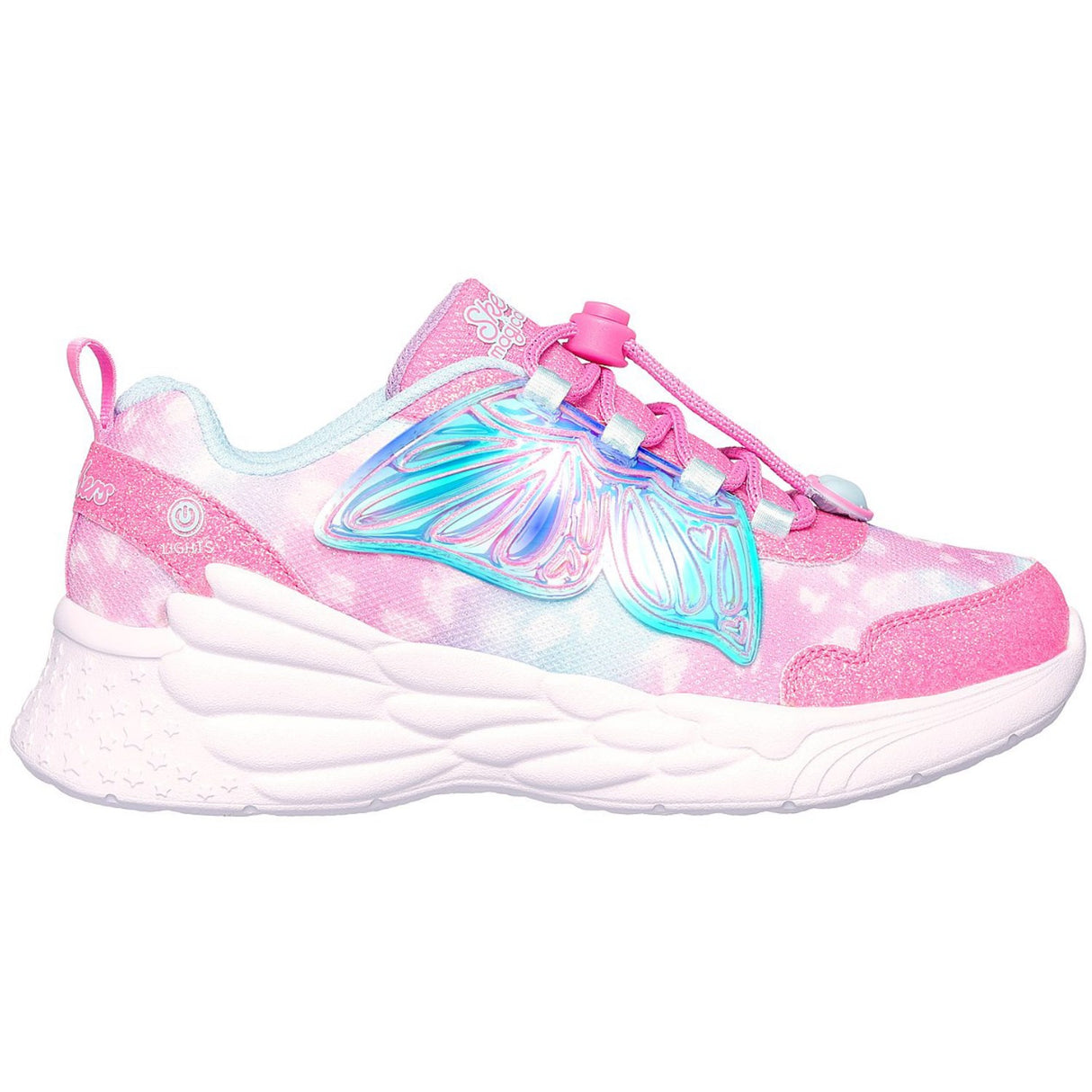 Skechers Dream Racer - Wing Brites Pink 6