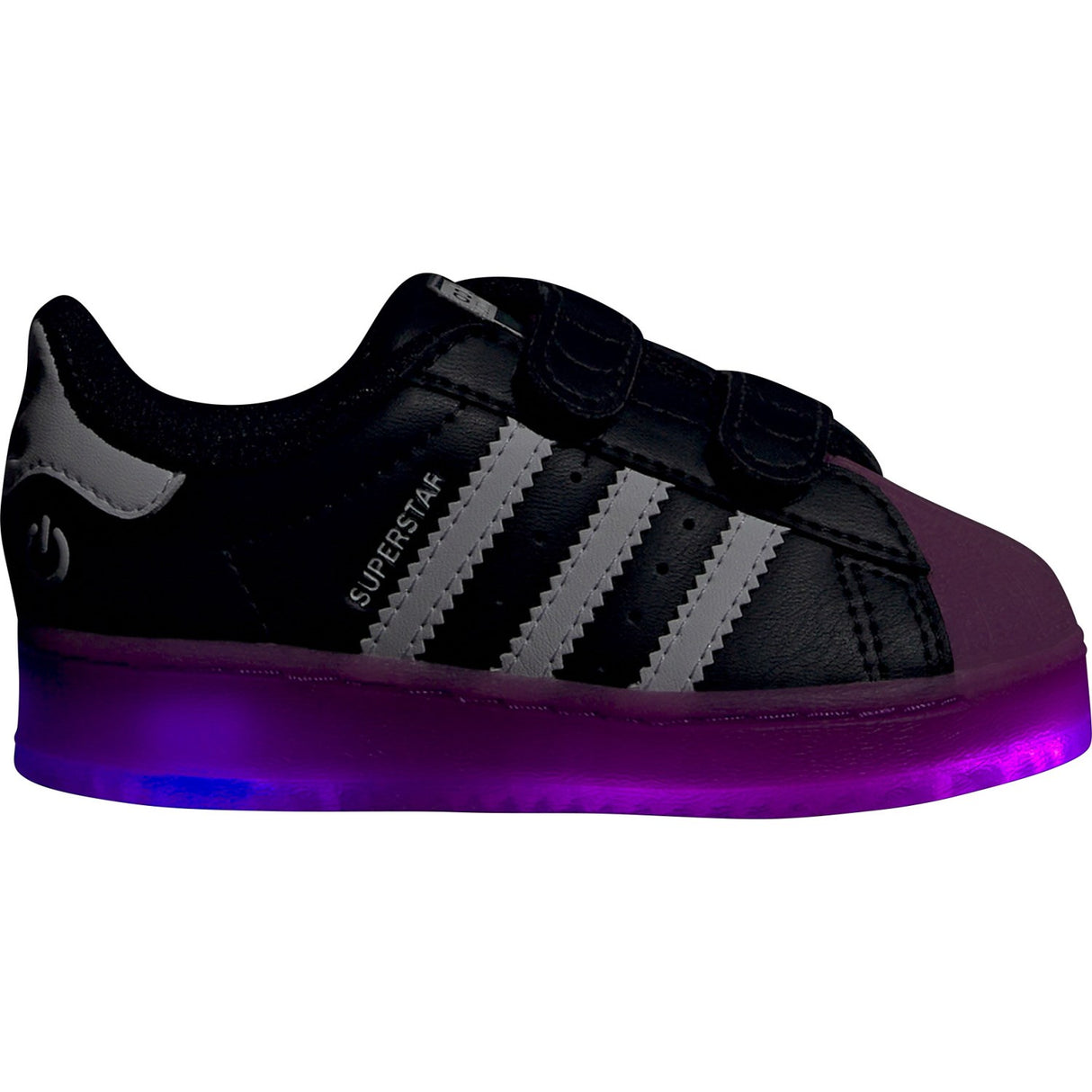 adidas Originals Cblack/Purbur/Ftwwht Superstar Led Lights Cf I Sneakers