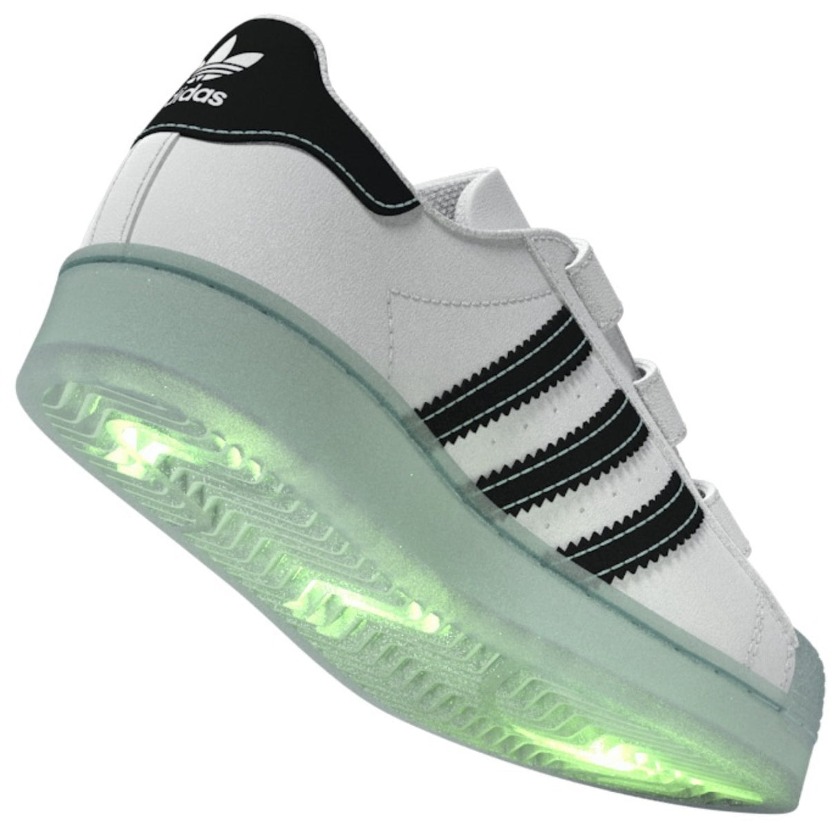 adidas Originals Cloud White/Seflaq/Core Black Superstar Led Lights Cf C Sneakers