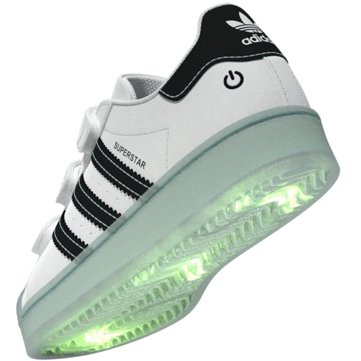 adidas Originals Cloud White/Seflaq/Core Black Superstar Led Lights Cf C Sneakers