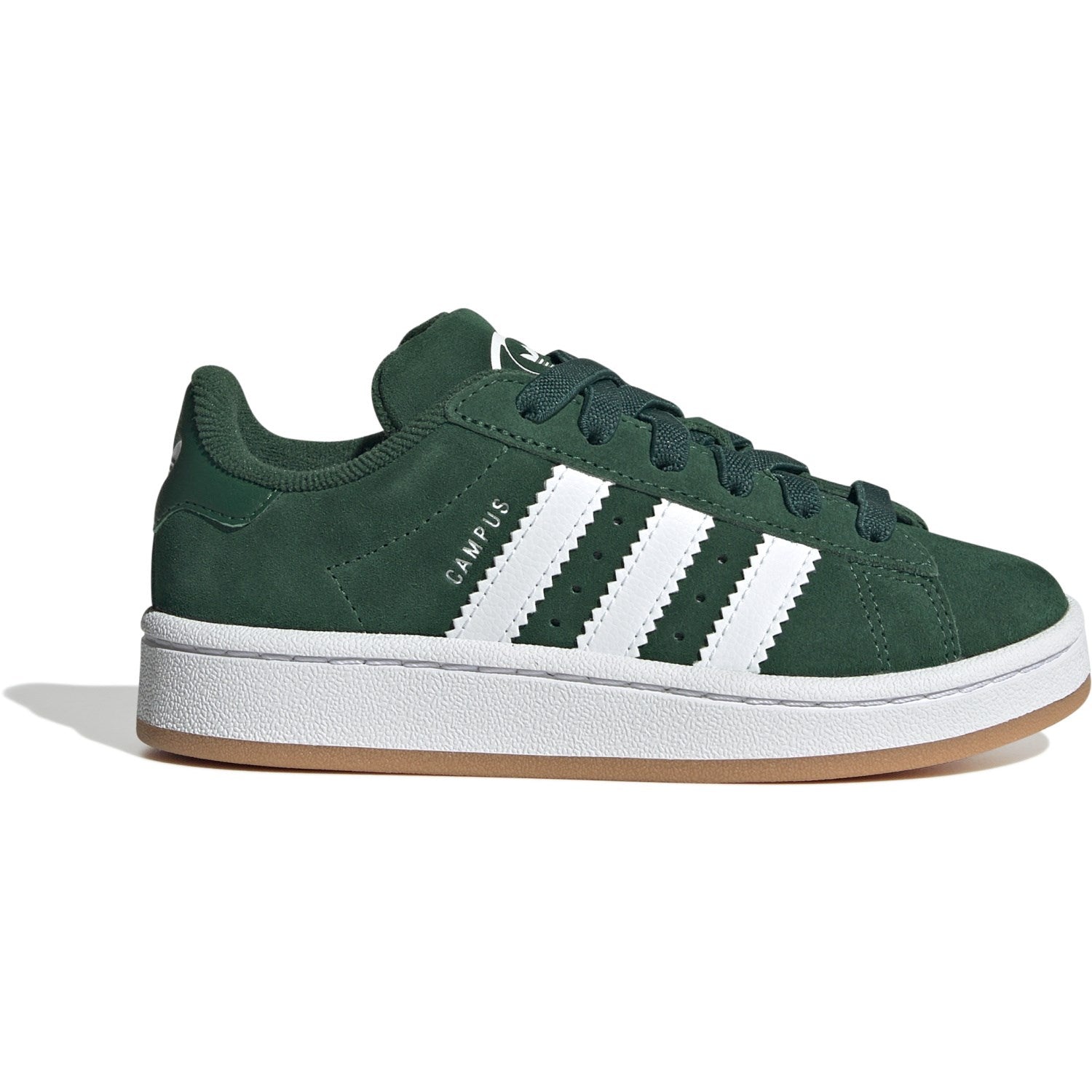 Buy adidas Originals Dark Green / Cloud White / Gum Campus 00S El C  Sneakers