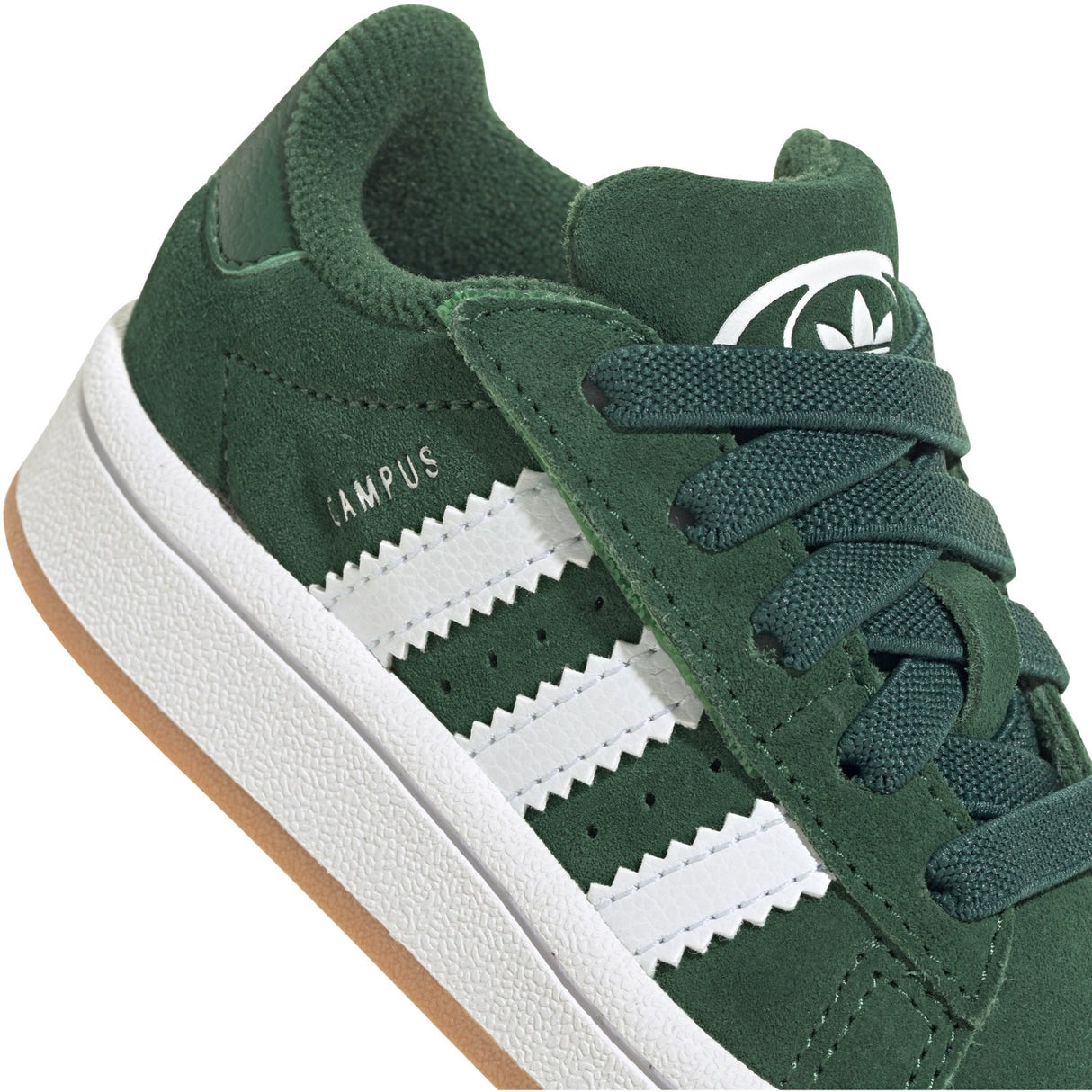 adidas Originals Dark Green / Cloud White / Gum Campus 00S Cf El I Sneakers