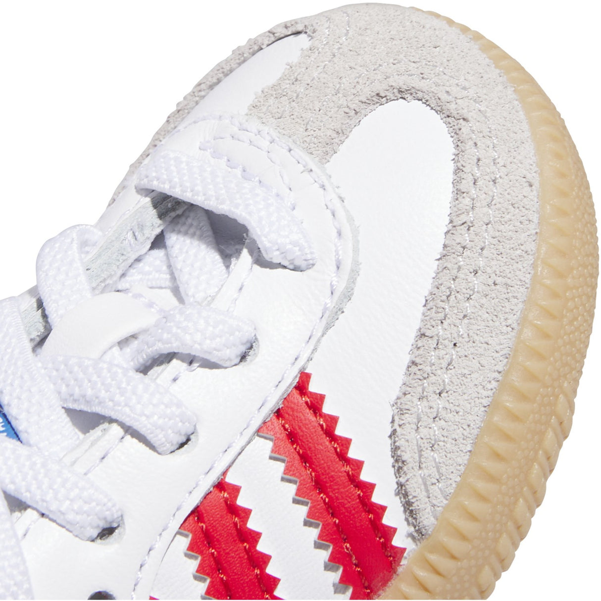 adidas Originals Cloud White/Collegiate Red/Gum Samba Og El I Sneakers