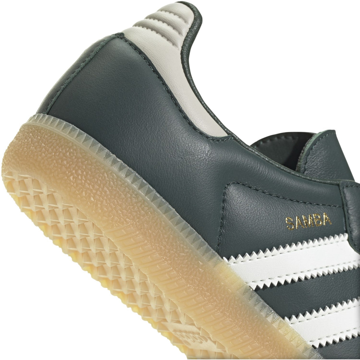 adidas Originals Mineral Green/Off White/Putty Grey Samba Og J Sneakers