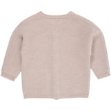 COPENHAGEN COLORS Beige Cashmere Classic Baby Cardigan