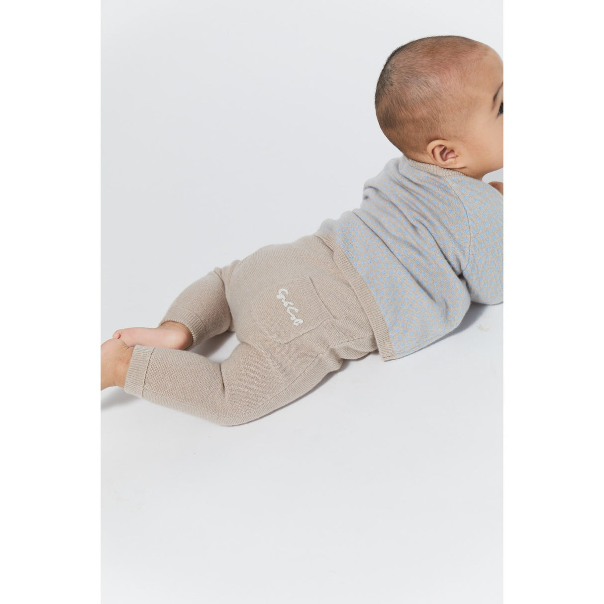 COPENHAGEN COLORS Beige Cashmere Classic Baby Pants