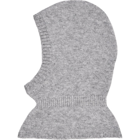 COPENHAGEN COLORS Grey Mel Cashmere Balaclava