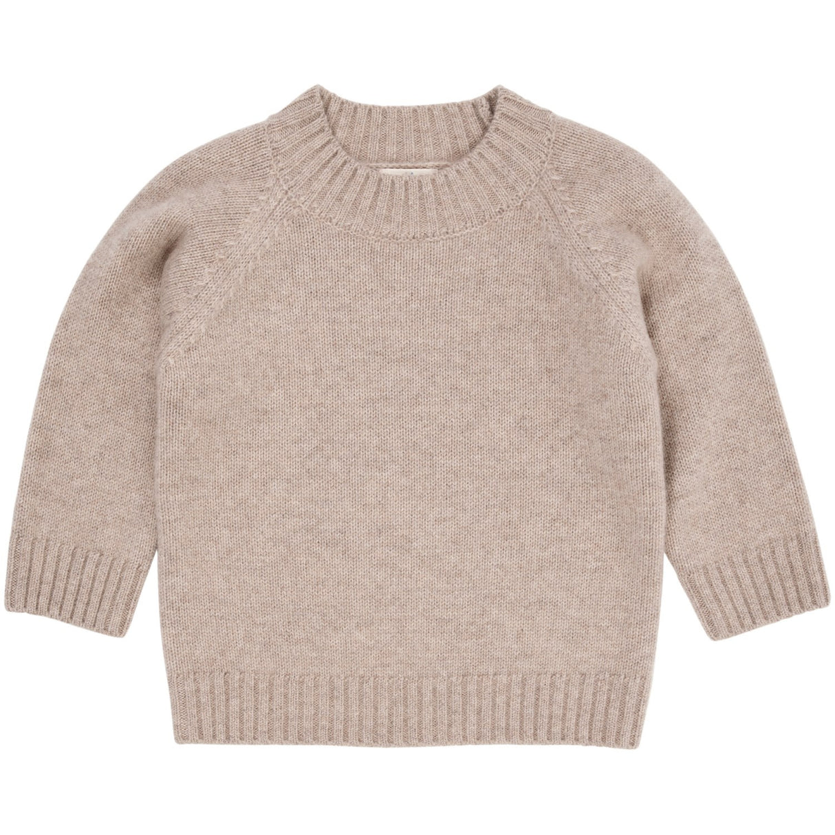 COPENHAGEN COLORS Camel Mel Cashmere Classic Turtle Neck Pullover